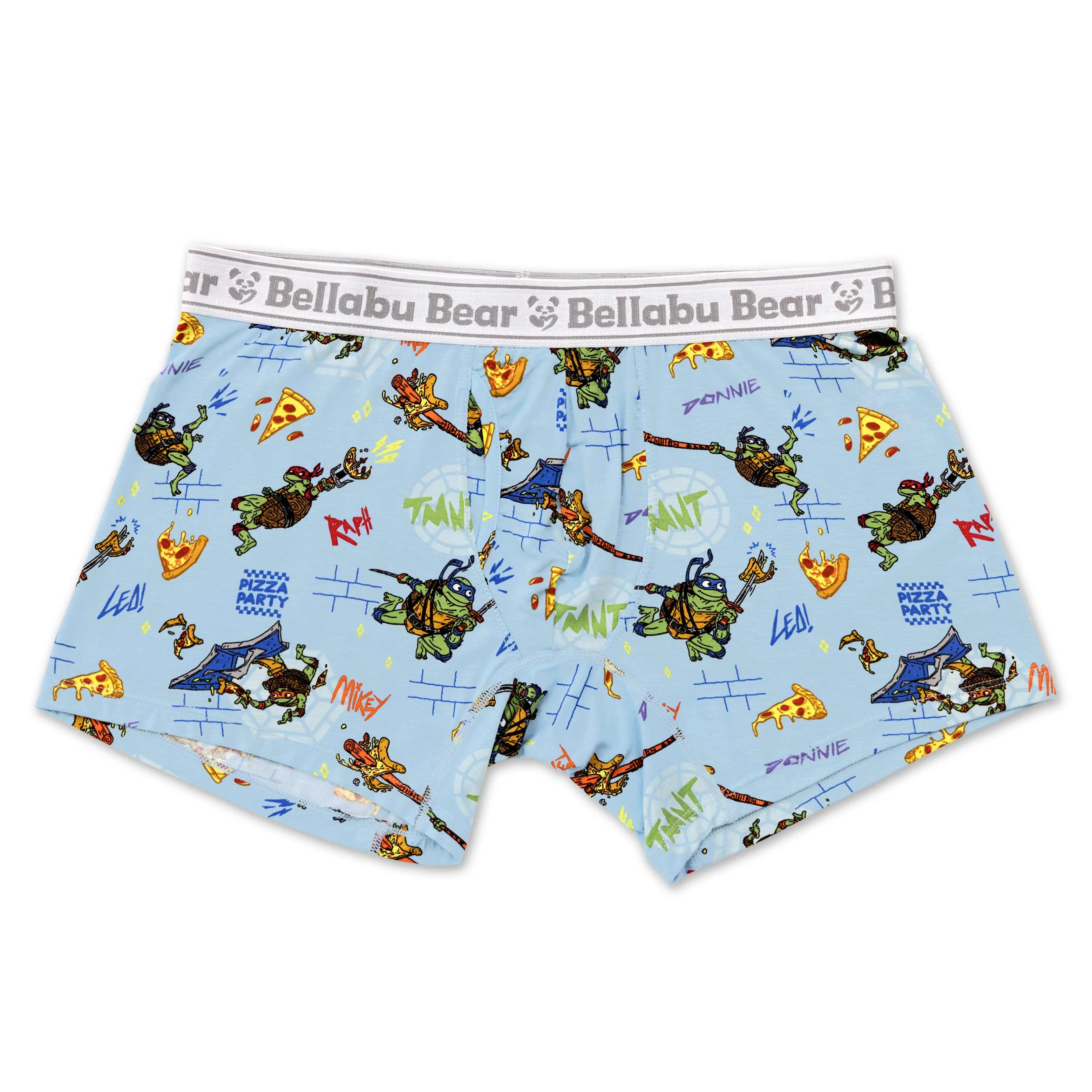 ---Teenage Mutant Ninja Turtles: Mutant Mayhem Bamboo Men's Boxer Brief Underwear 3-Pack--