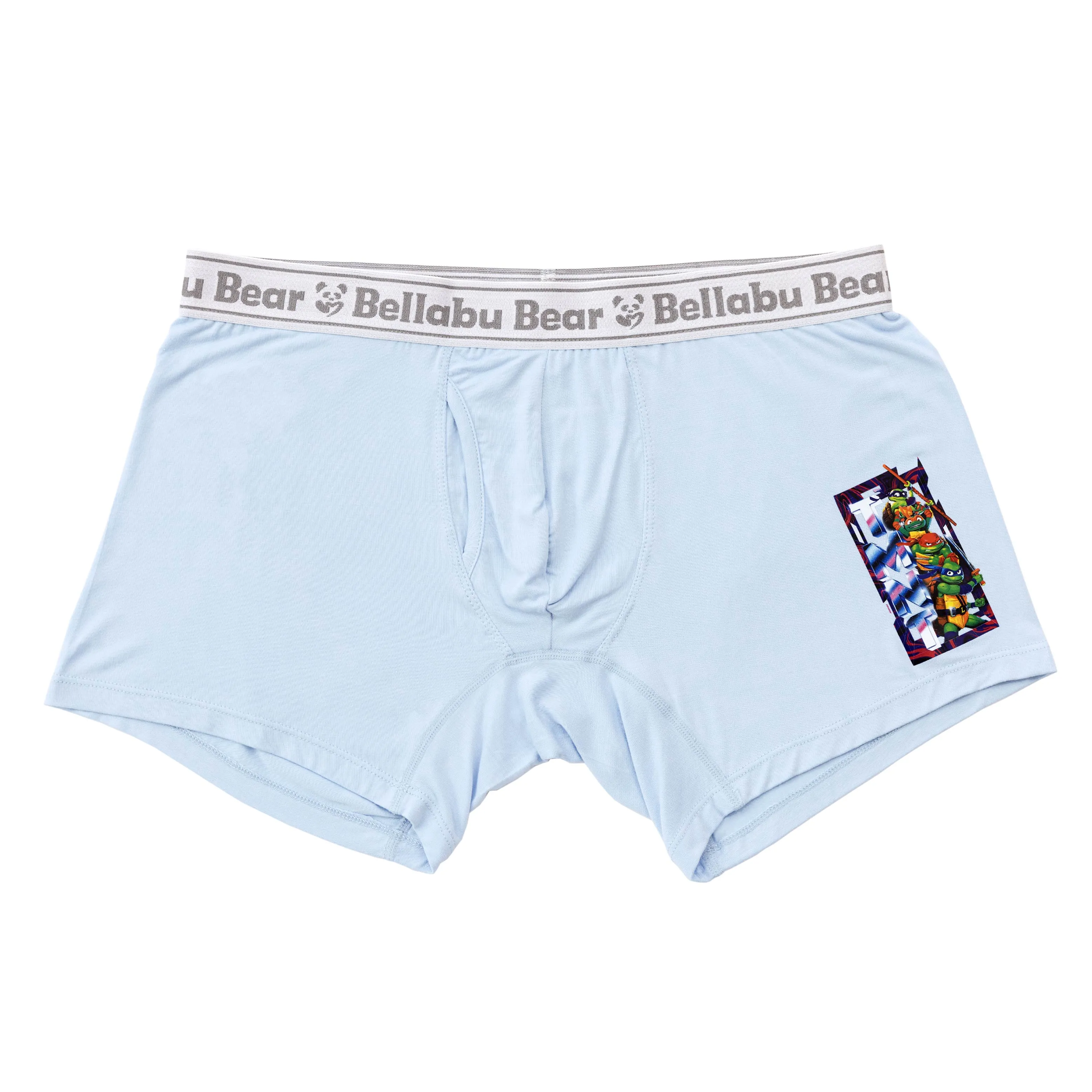 ---Teenage Mutant Ninja Turtles: Mutant Mayhem Bamboo Men's Boxer Brief Underwear 3-Pack--