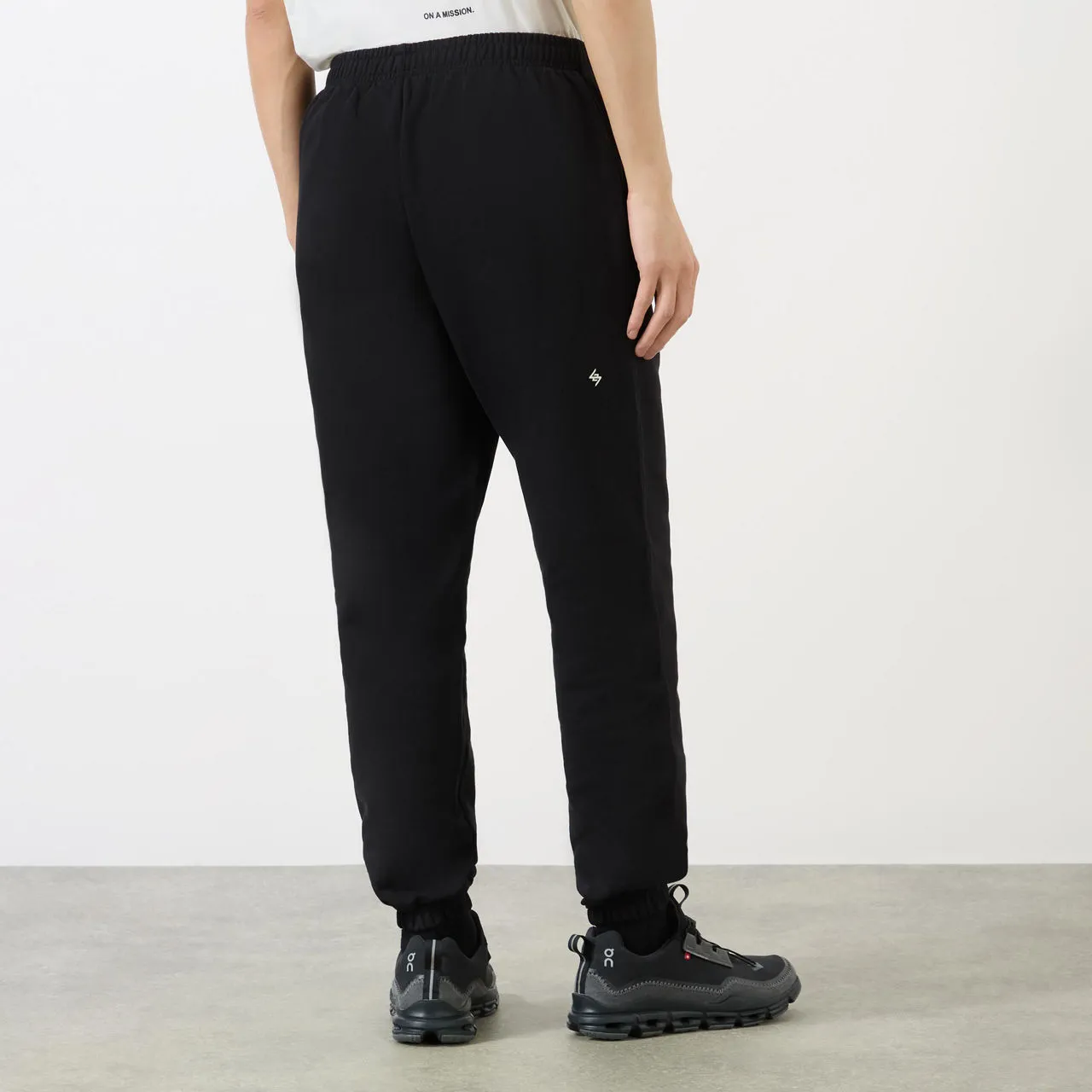 247 BY REPRESENT Logo Drawstring Sweatpants - Black