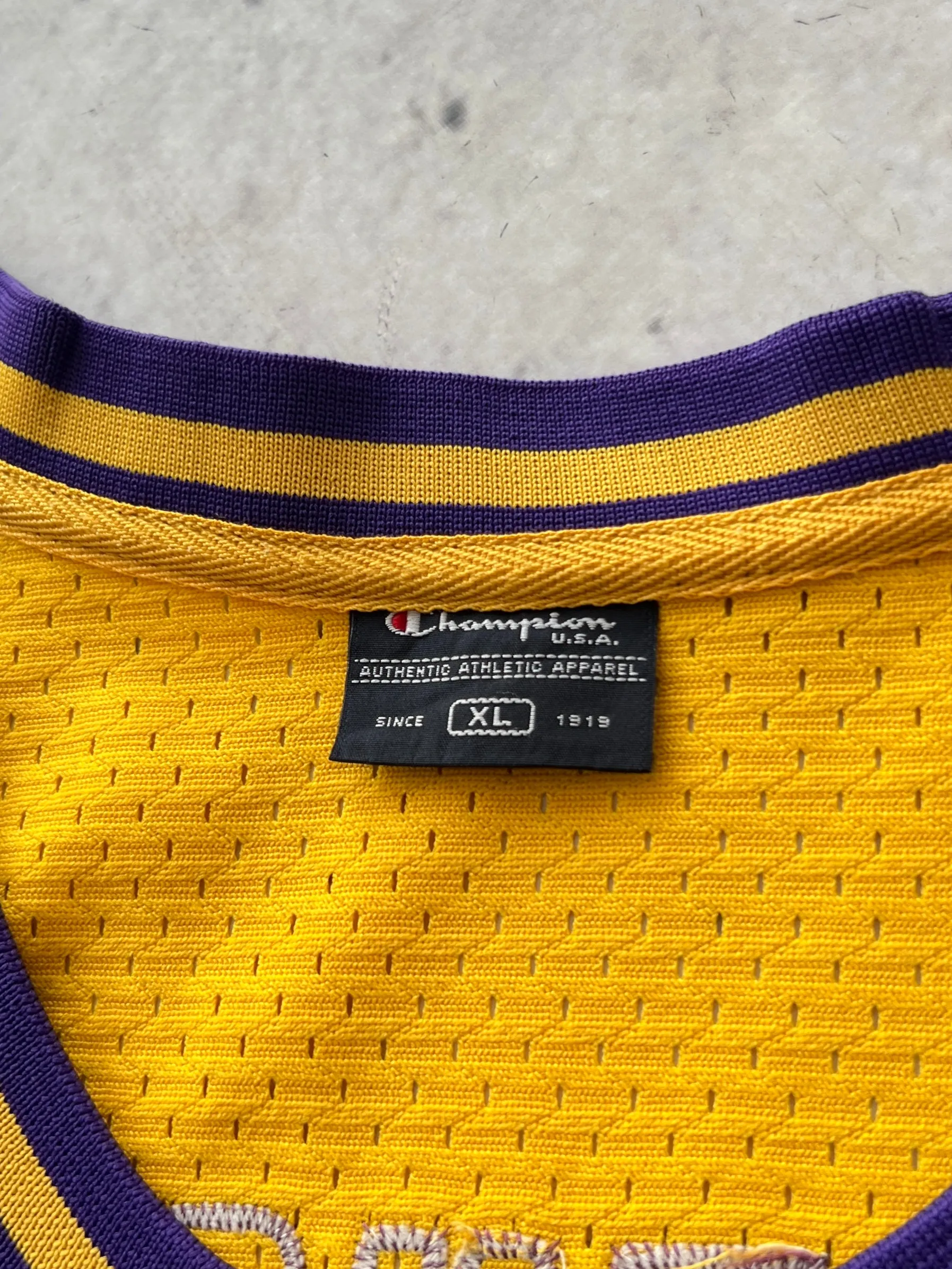 90's LA Lakers Champion 'Johnson 32' jersey (XL)