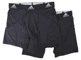 Adidas Men's 2-Pc Sport Performance Climalite Boxer Briefs Underwear