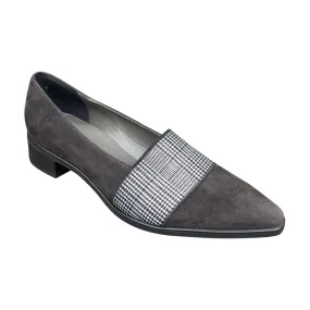 Allie Grey Suede Flat