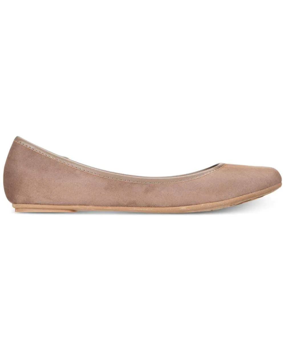 American Rag Women's Cellia Closed Toe Ballet Flats Brown Size 8