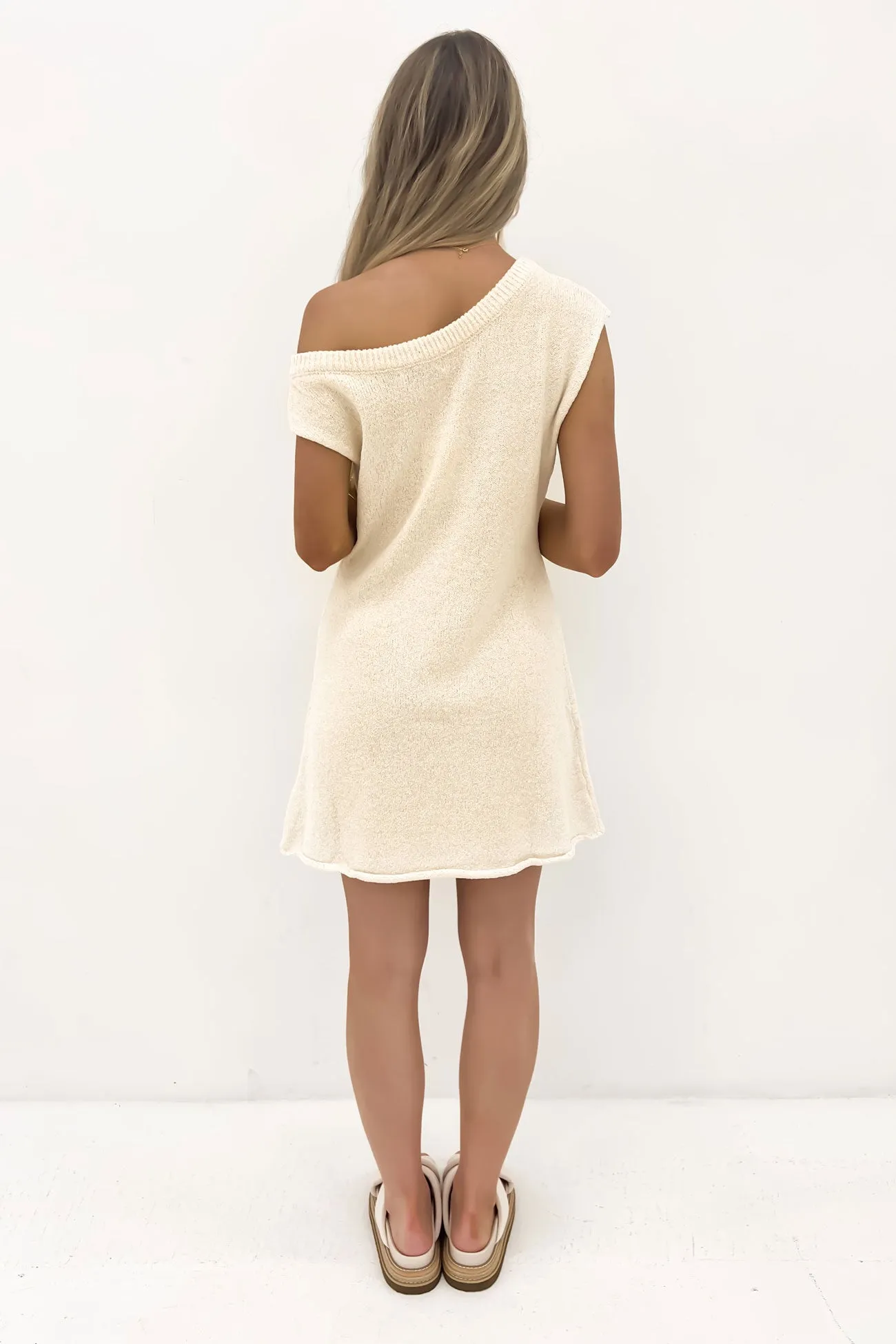 Aries Mini Dress Cream