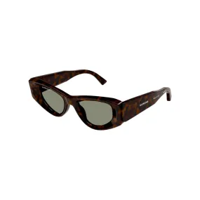 Balenciaga Sunglass Woman havana Green BB0243S-002