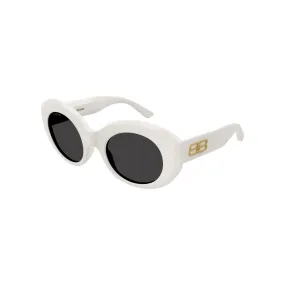 Balenciaga Sunglass Woman White Grey BB0235S-004