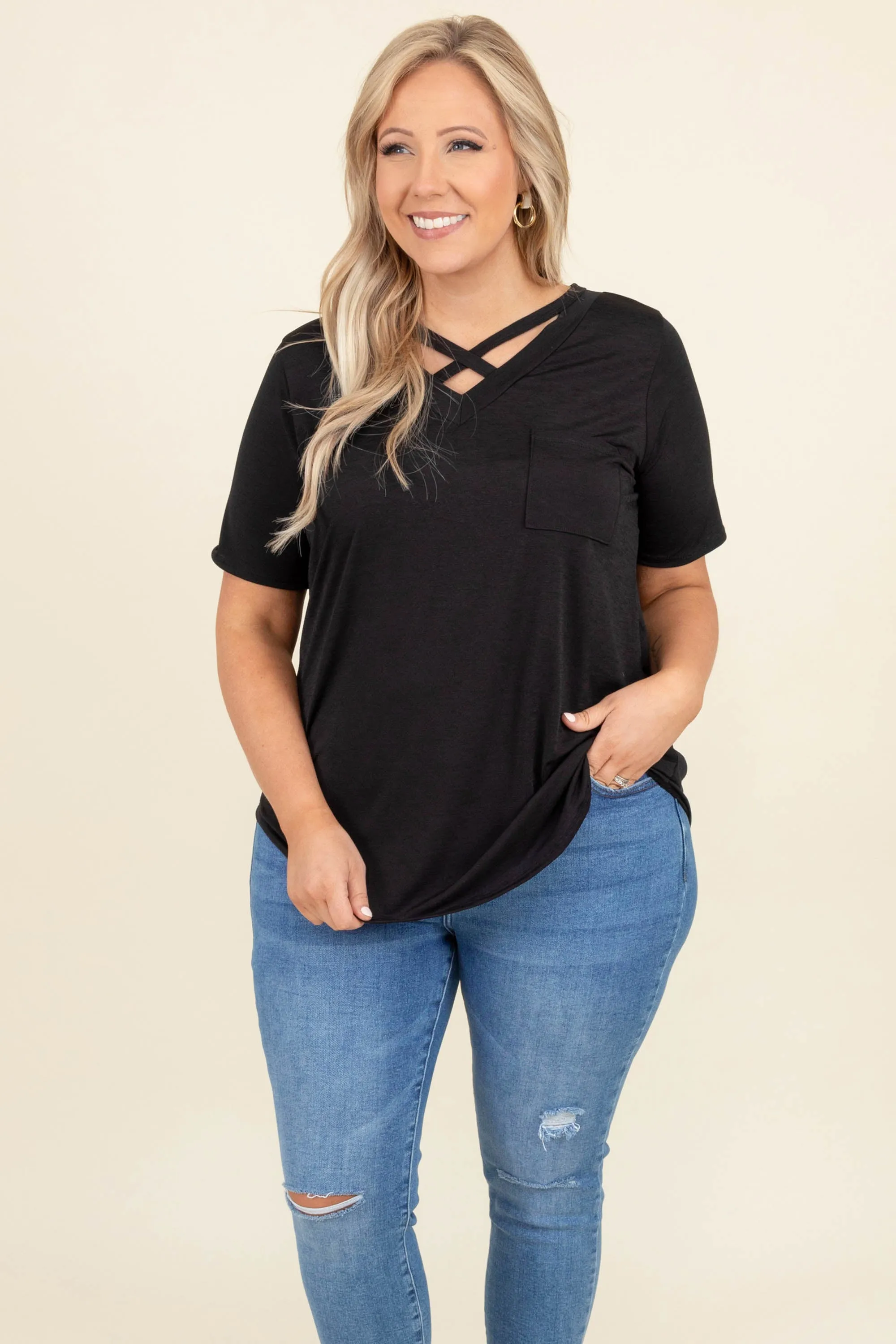 Basic Woman Top, Black