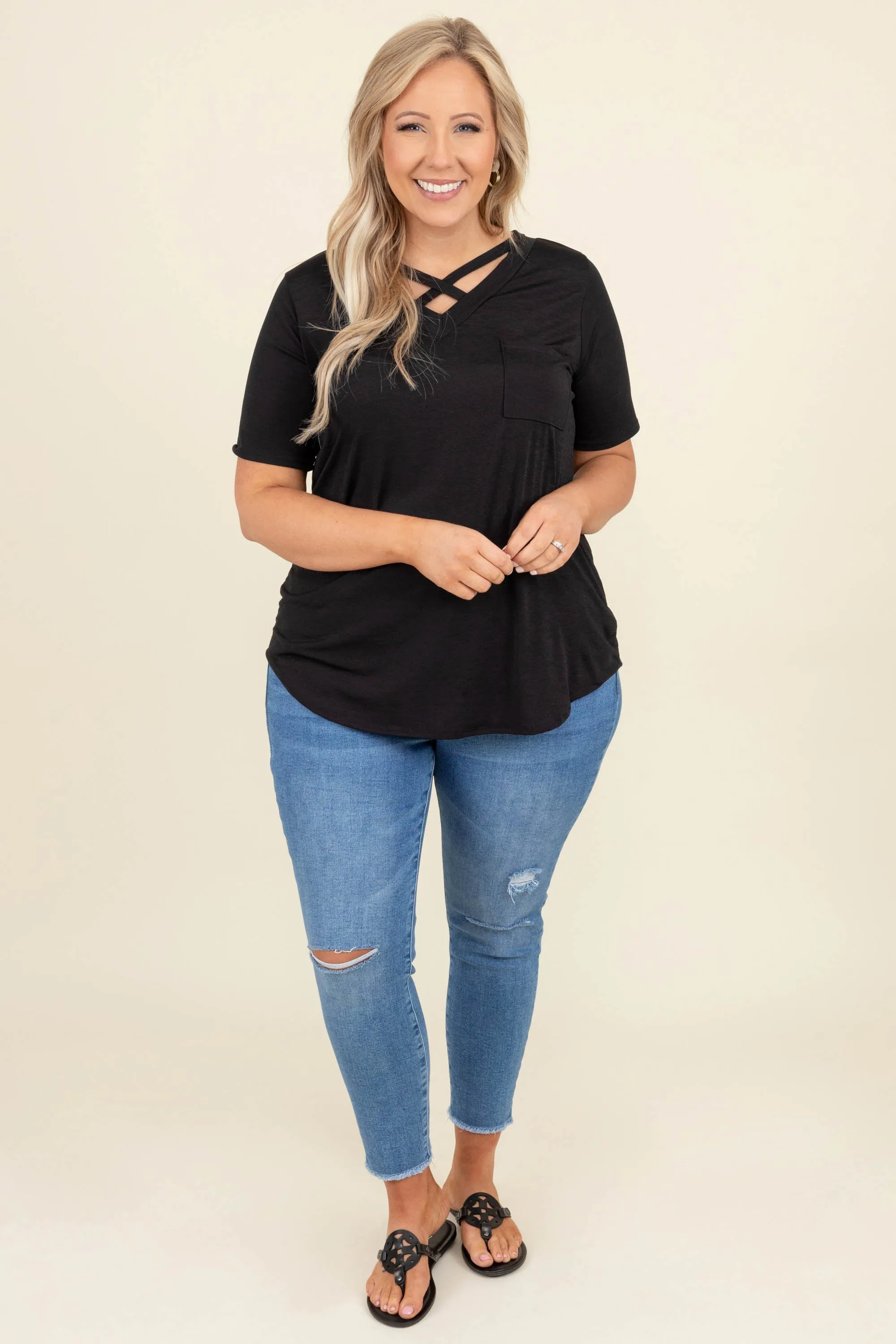 Basic Woman Top, Black