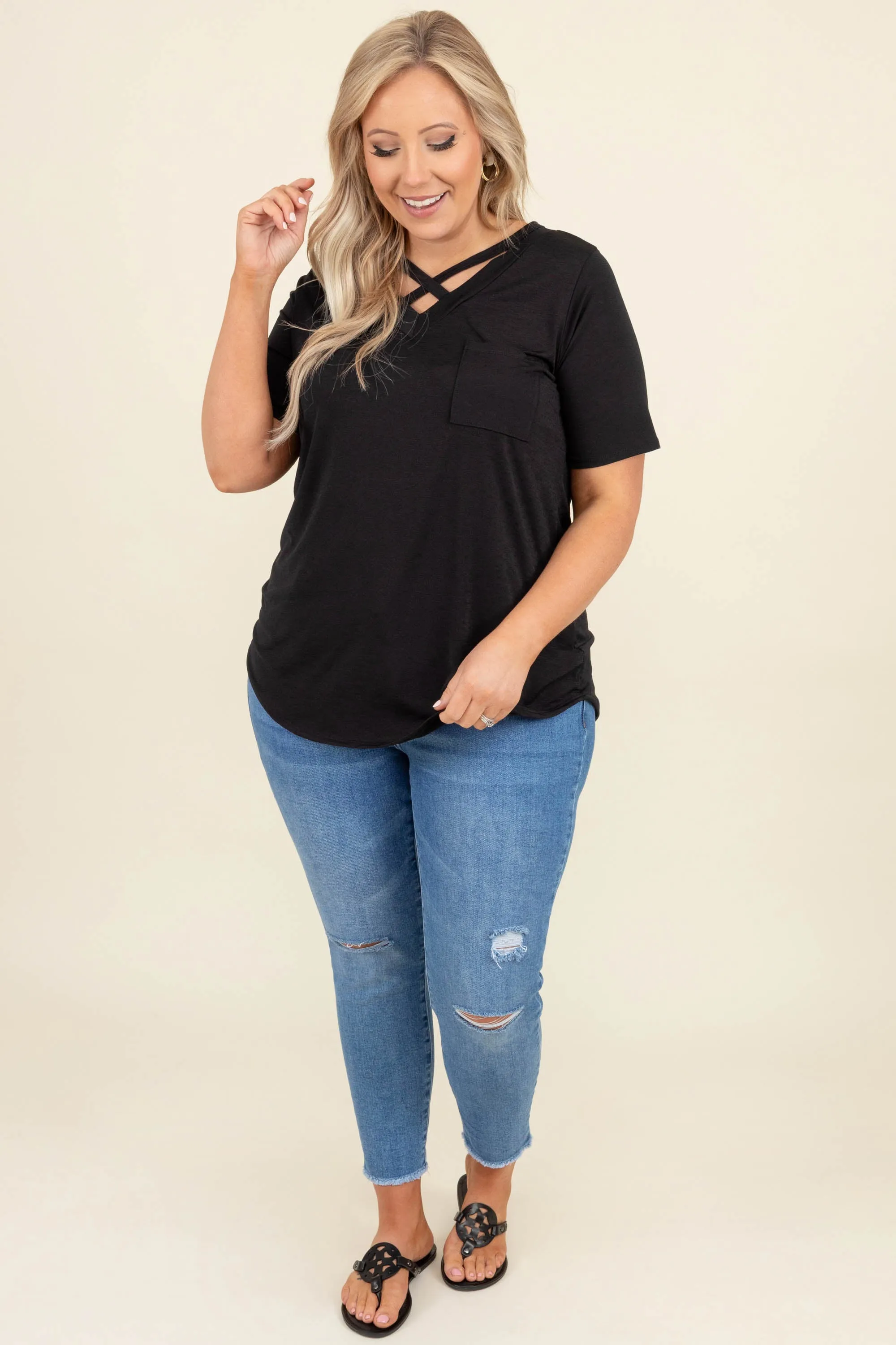 Basic Woman Top, Black