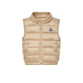 Beige Amaury Down Gilet