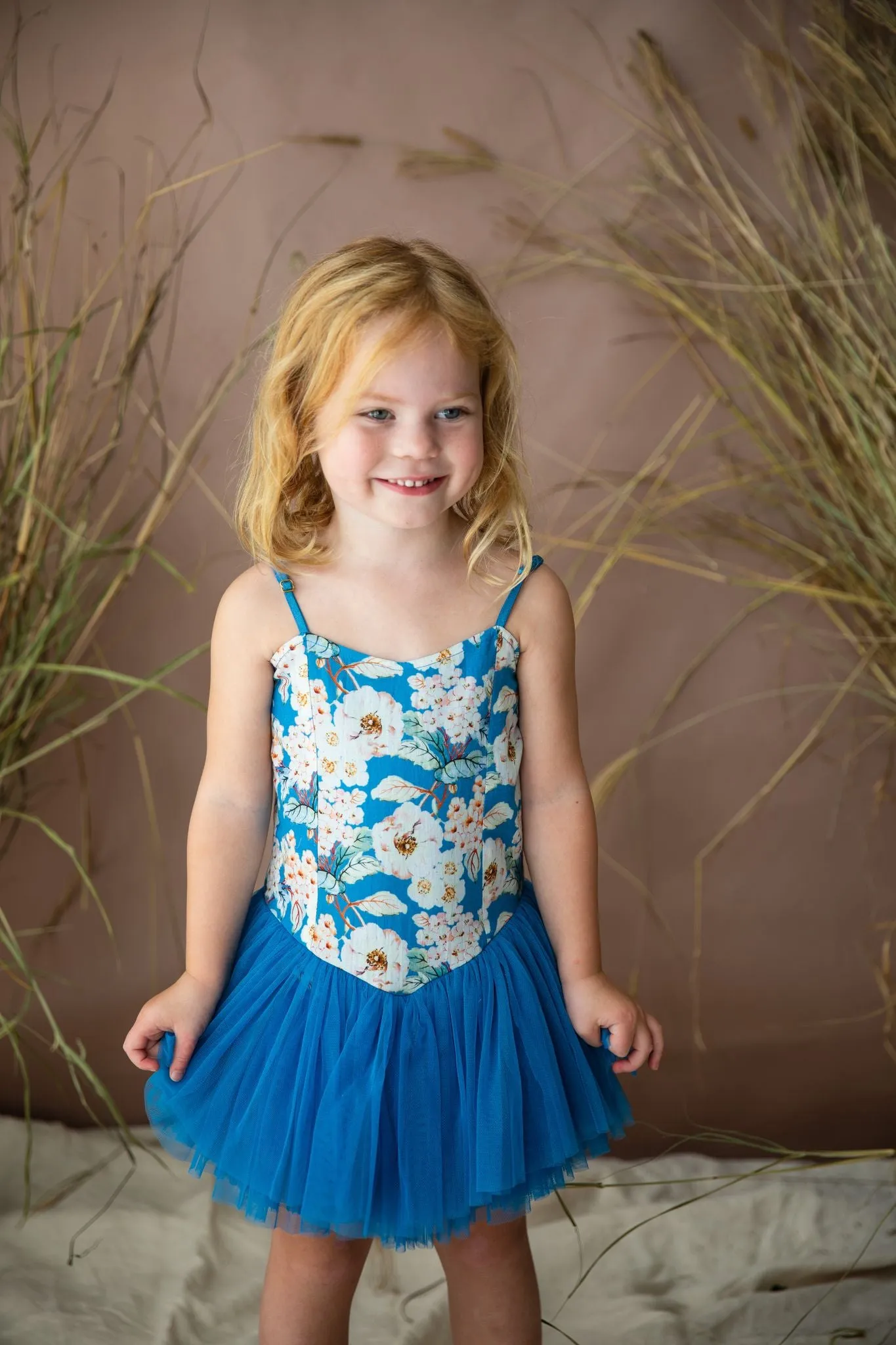 Bella & Lace Vintage Ballerina - Moroccan Blue