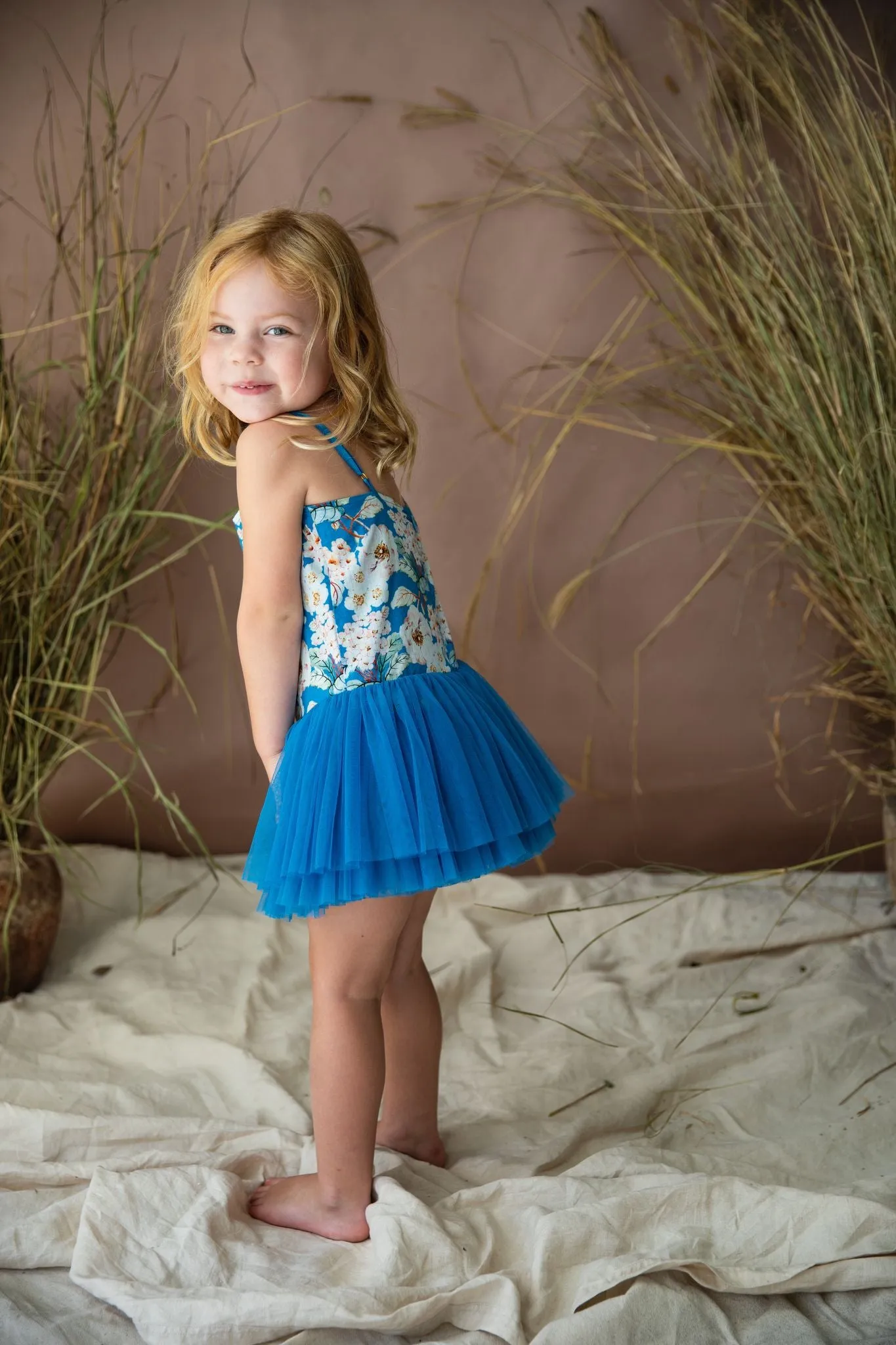 Bella & Lace Vintage Ballerina - Moroccan Blue