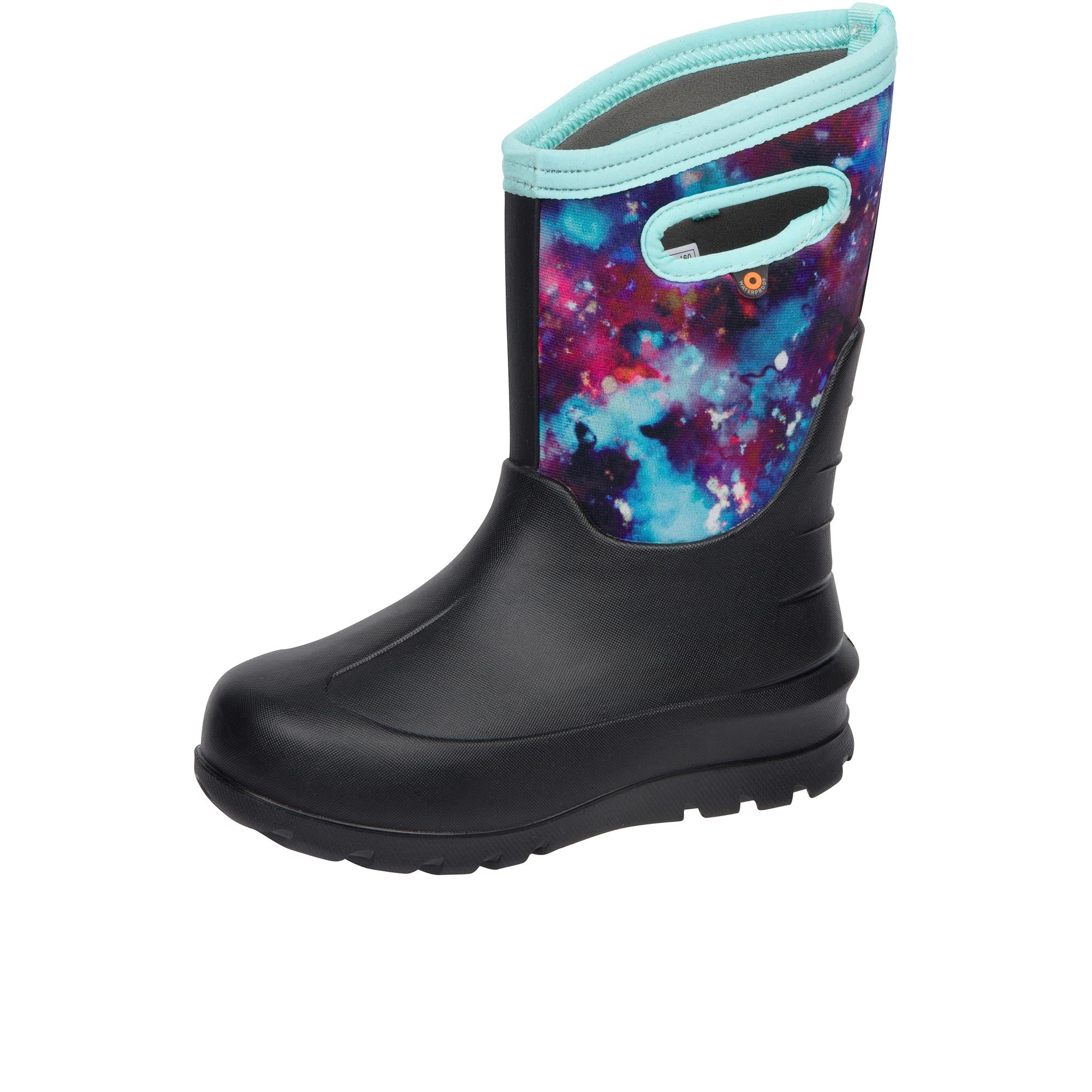 Bogs Childrens Neo Classic Sparkle Space Blue Multi