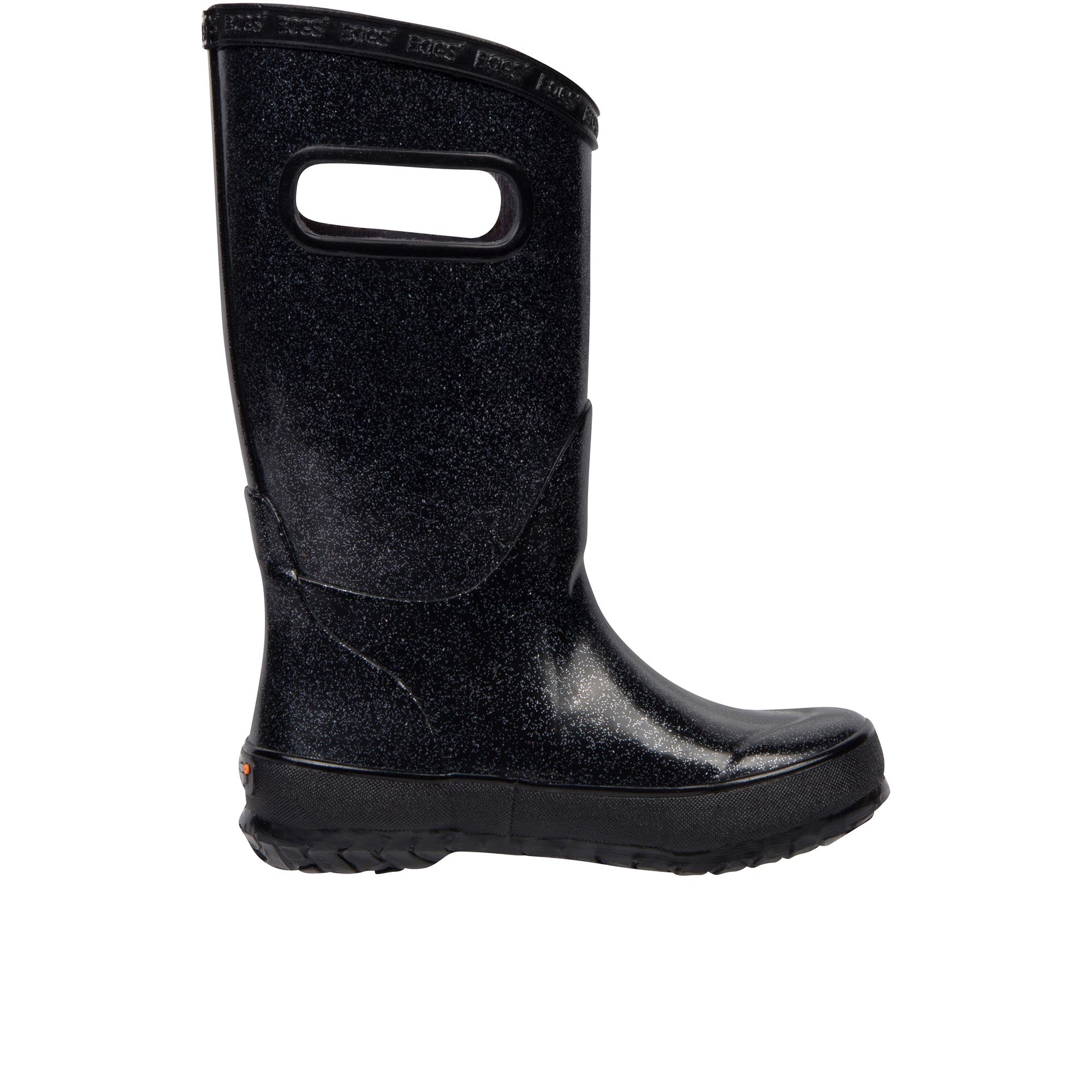 Bogs Childrens Rainboot Glitter Black