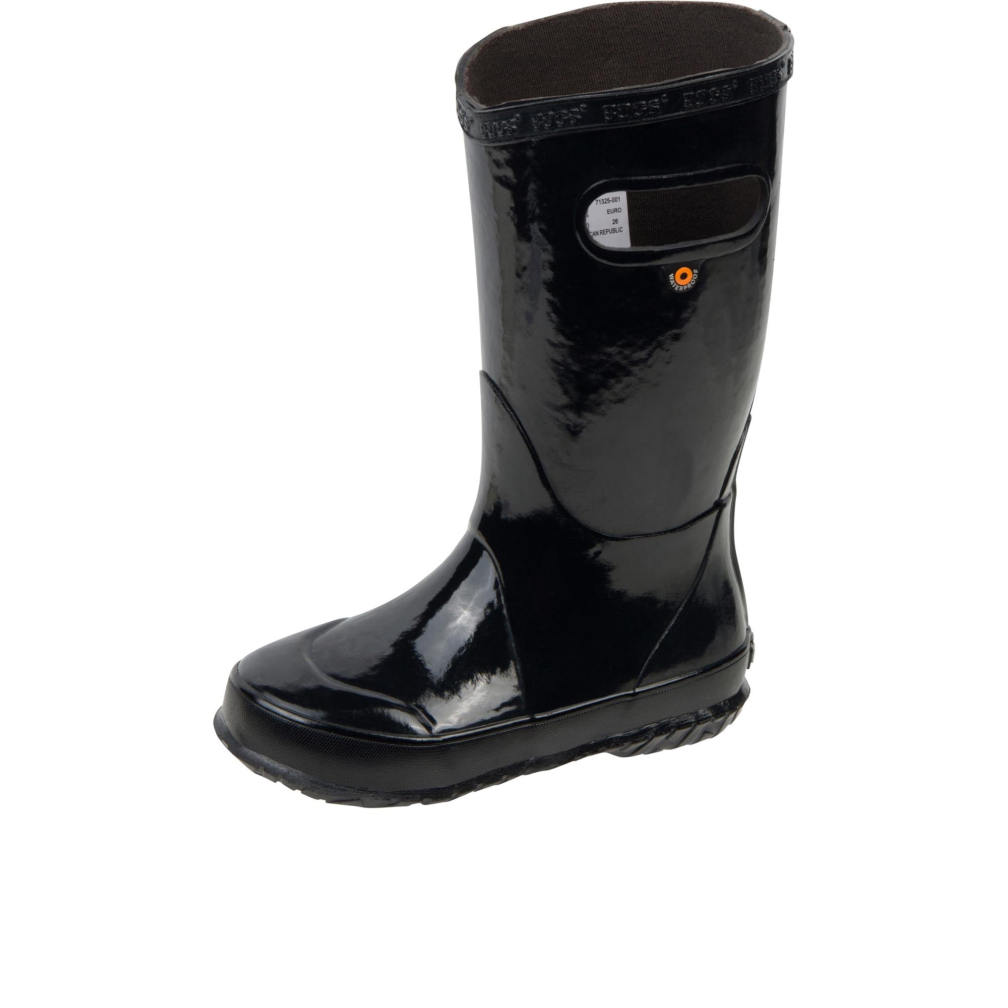 Bogs Childrens Rainboot Solid Black