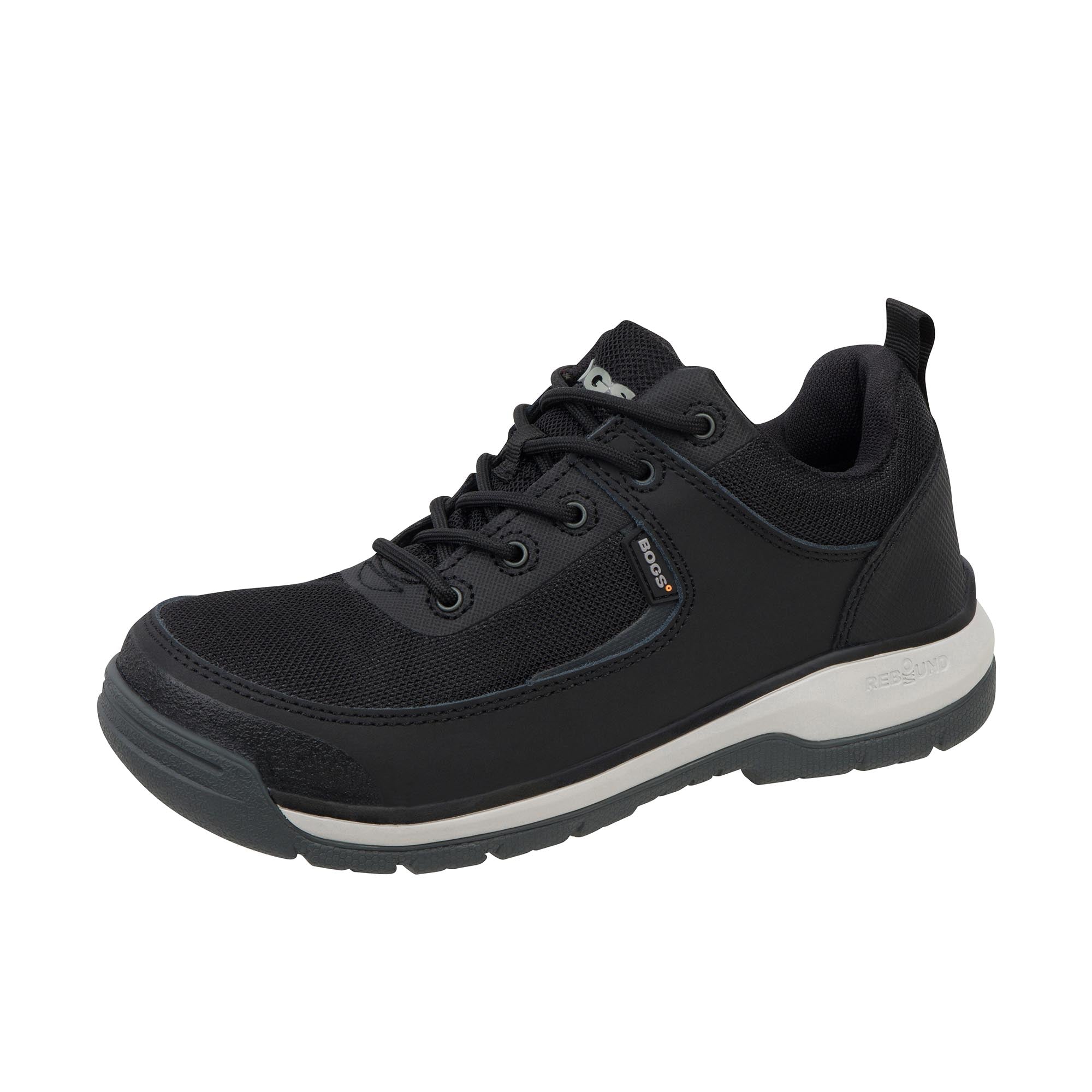 Bogs Womens Shale Low Composite Toe Black