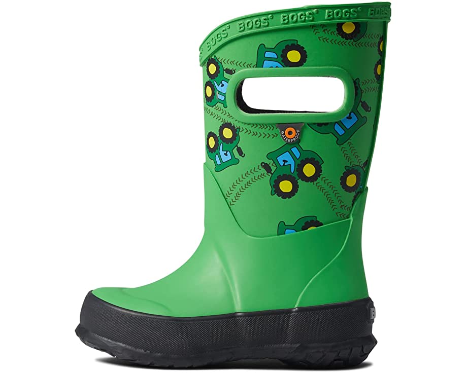 Bogs- Kid's Rain Boot Tractors Green