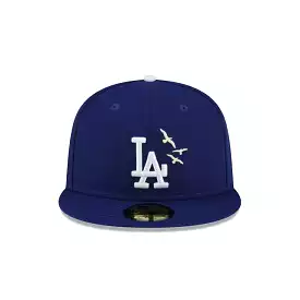 Born Raised Dodger Seagull Fitted