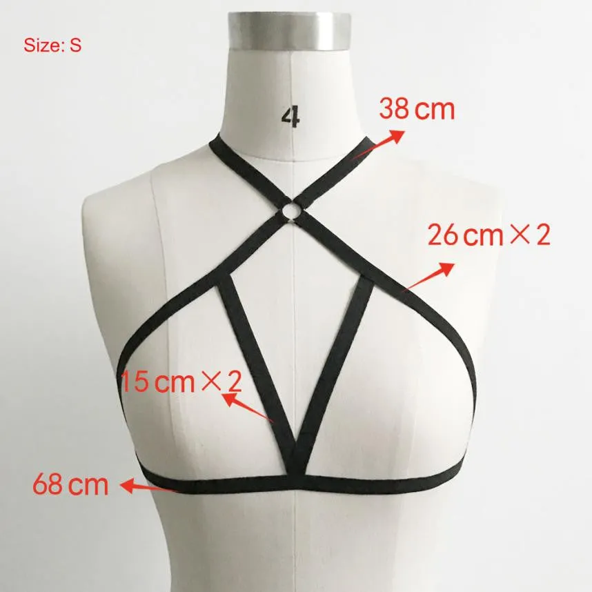 Bra For Women 2017 Sutien Tube Top Underwear Strappy Bra Halter Elastic Cage Sous Vetement Femme Sexy Hot#121 SM6