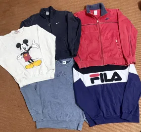 Branded Nike, Adidas, Fila & Champion Sweatshirt ------12pcs