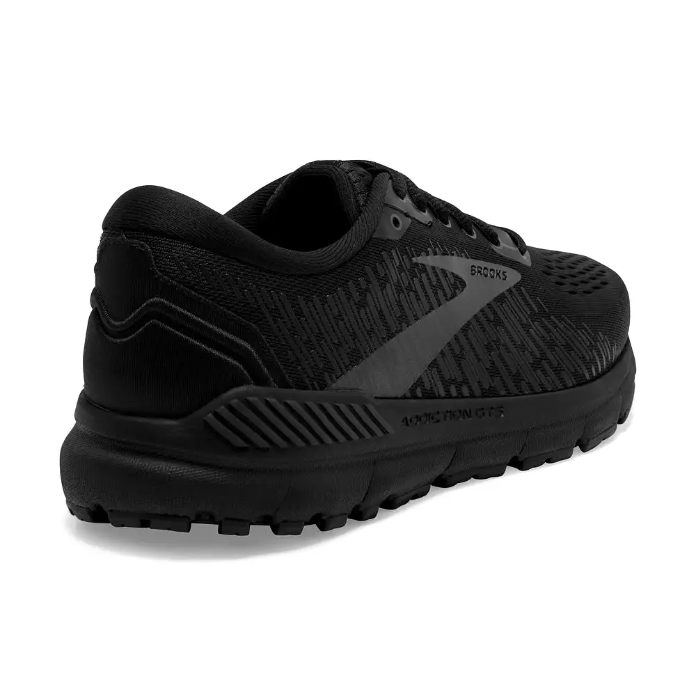 Brooks Addiction GTS 15 - Support (2E Width) - Black/Black (Mens)