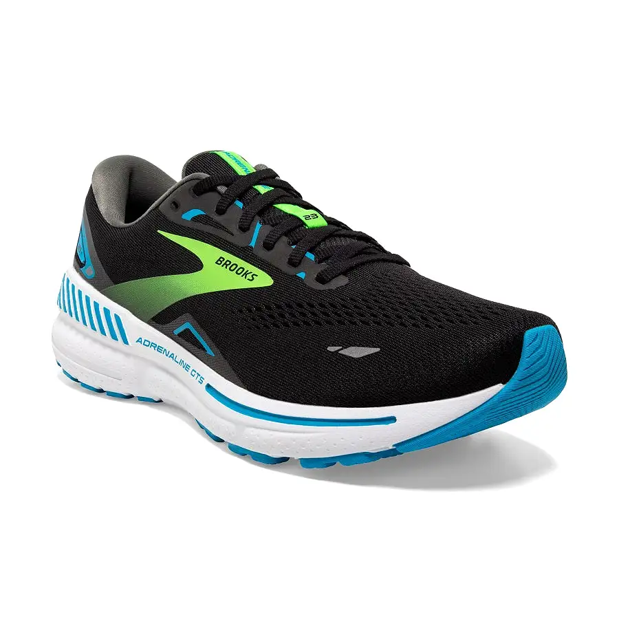 Brooks Adrenaline GTS 23 Negro Verde Azul