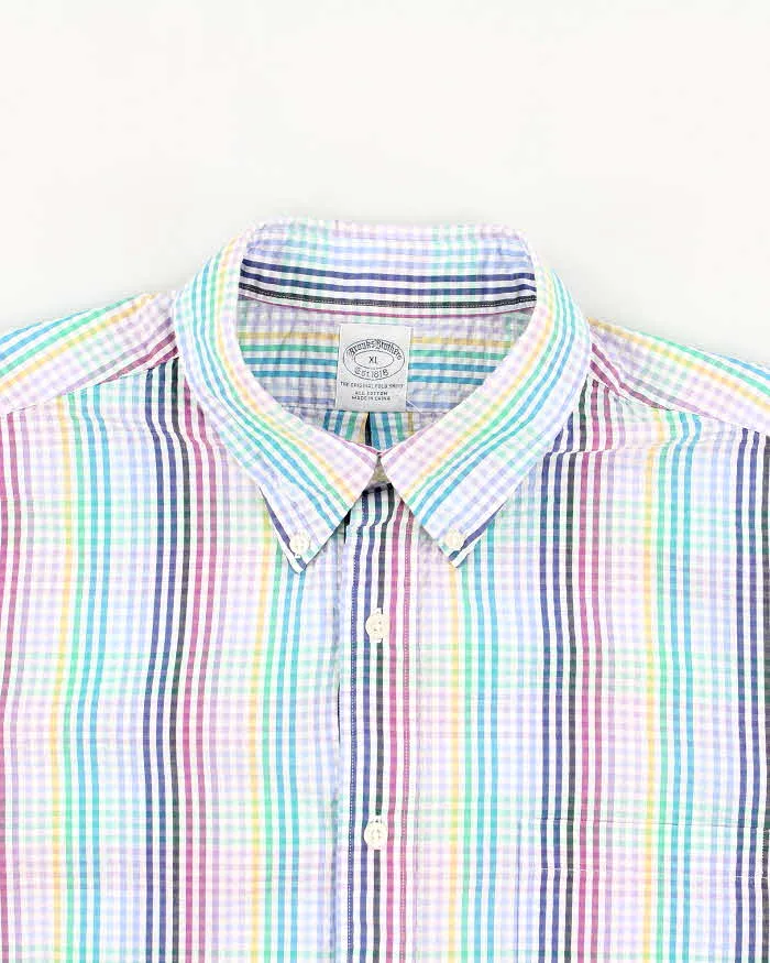 Brooks Brother Multicoloured Striped Shirt - XL