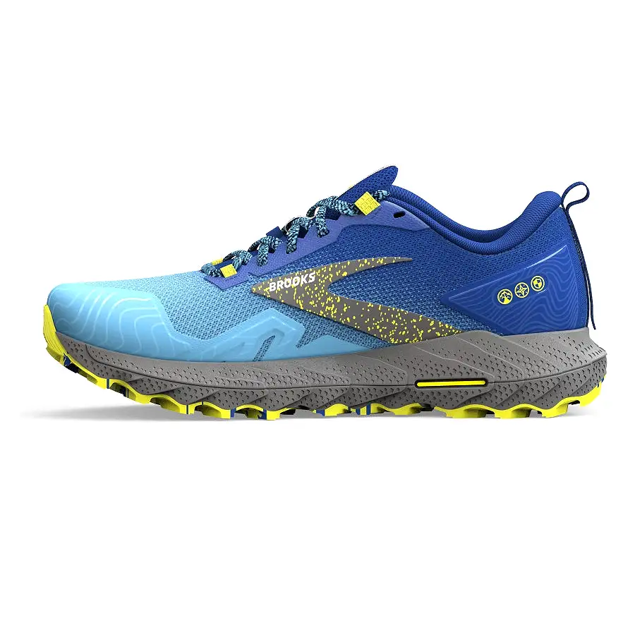 Brooks Cascadia 17 Azul Amarillo