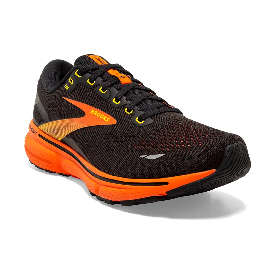 Brooks Ghost 15 Negro Naranja