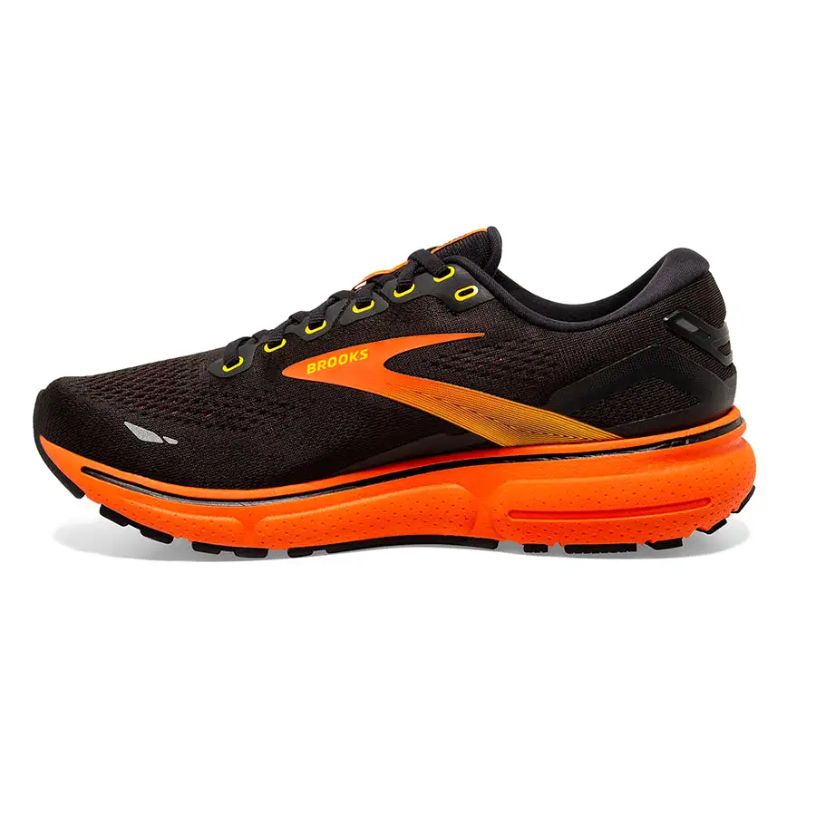 Brooks Ghost 15 Negro Naranja