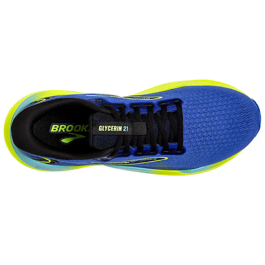 Brooks Glycerin 21 Azul Fluorescente