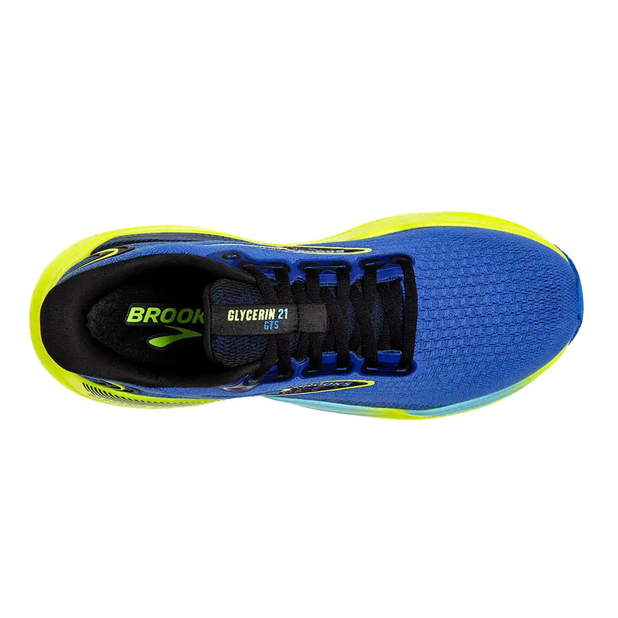 Brooks Glycerin GTS 21 Azul Fluorescente