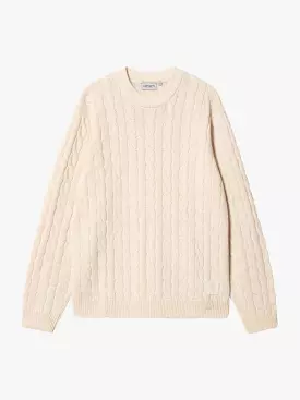 Carhartt Cambell Lambswool Sweater - Salt