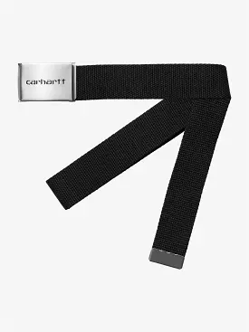 Carhartt Clip Belt Chrome - Black