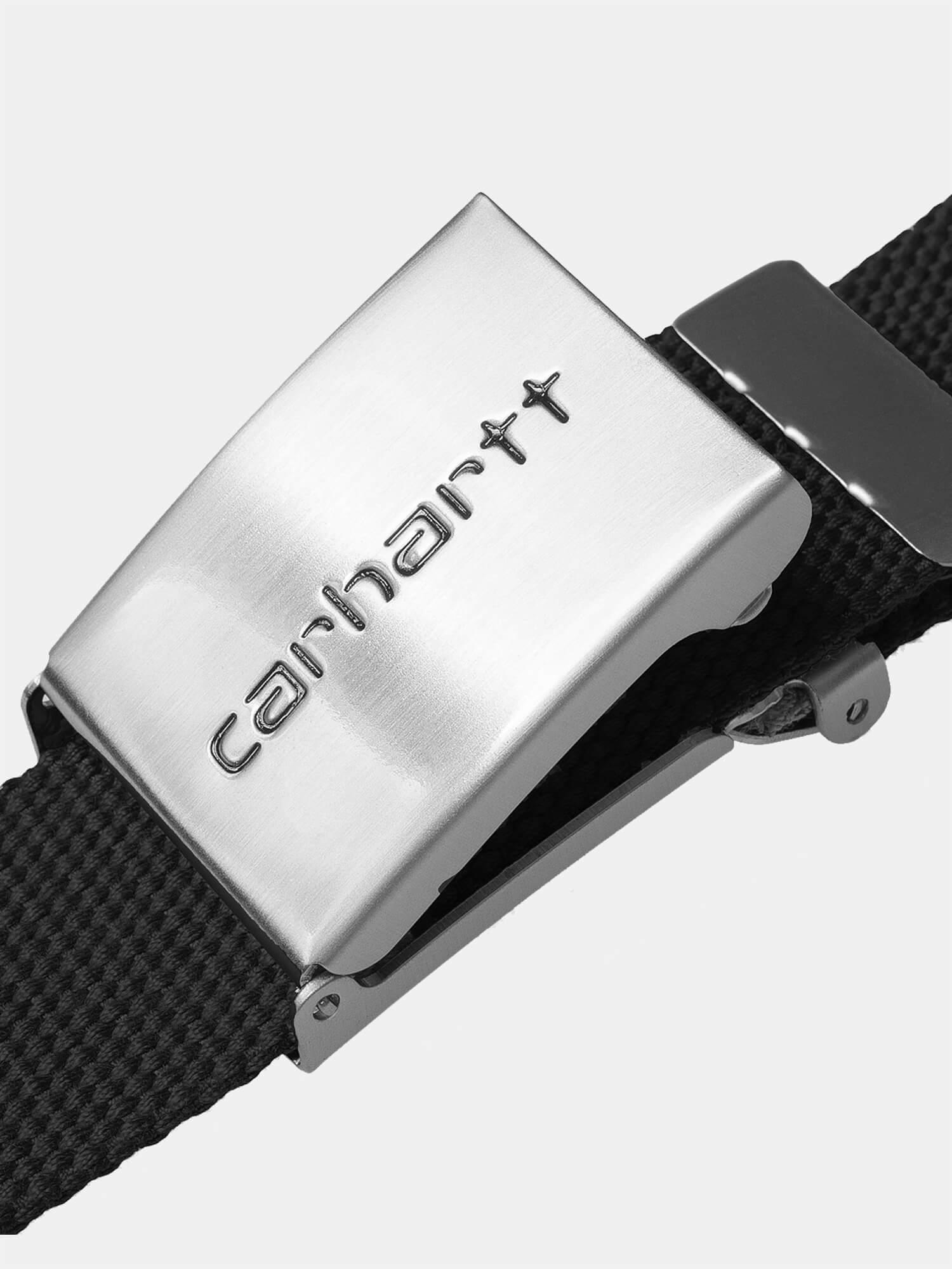 Carhartt Clip Belt Chrome - Black