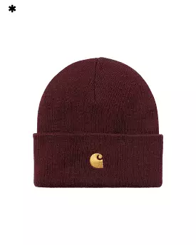 Carhartt Wip Chase Beanie Amarone Gold