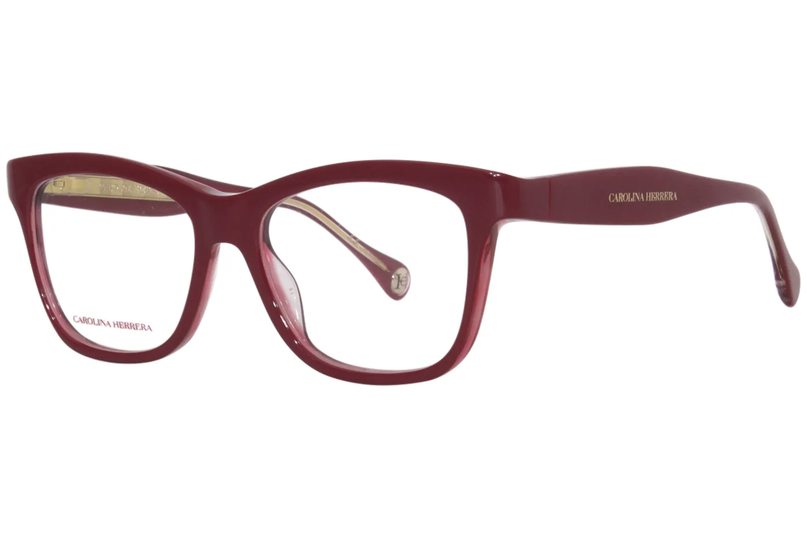 Carolina Herrera CH/0016 LHF Eyeglasses Women's Burgundy Full Rim 54-16-140