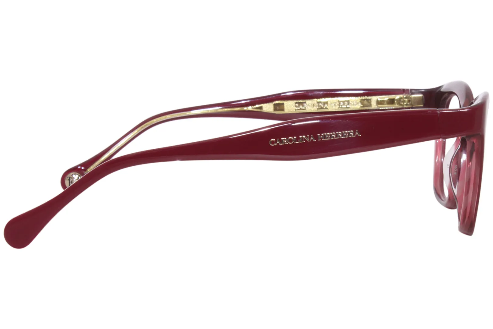 Carolina Herrera CH/0016 LHF Eyeglasses Women's Burgundy Full Rim 54-16-140