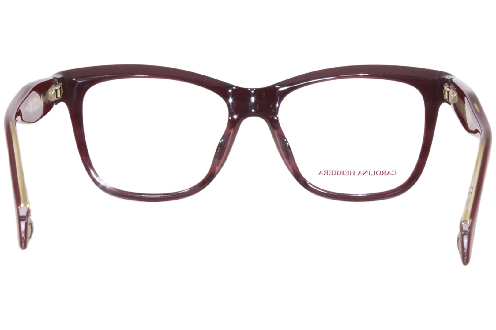 Carolina Herrera CH/0016 LHF Eyeglasses Women's Burgundy Full Rim 54-16-140