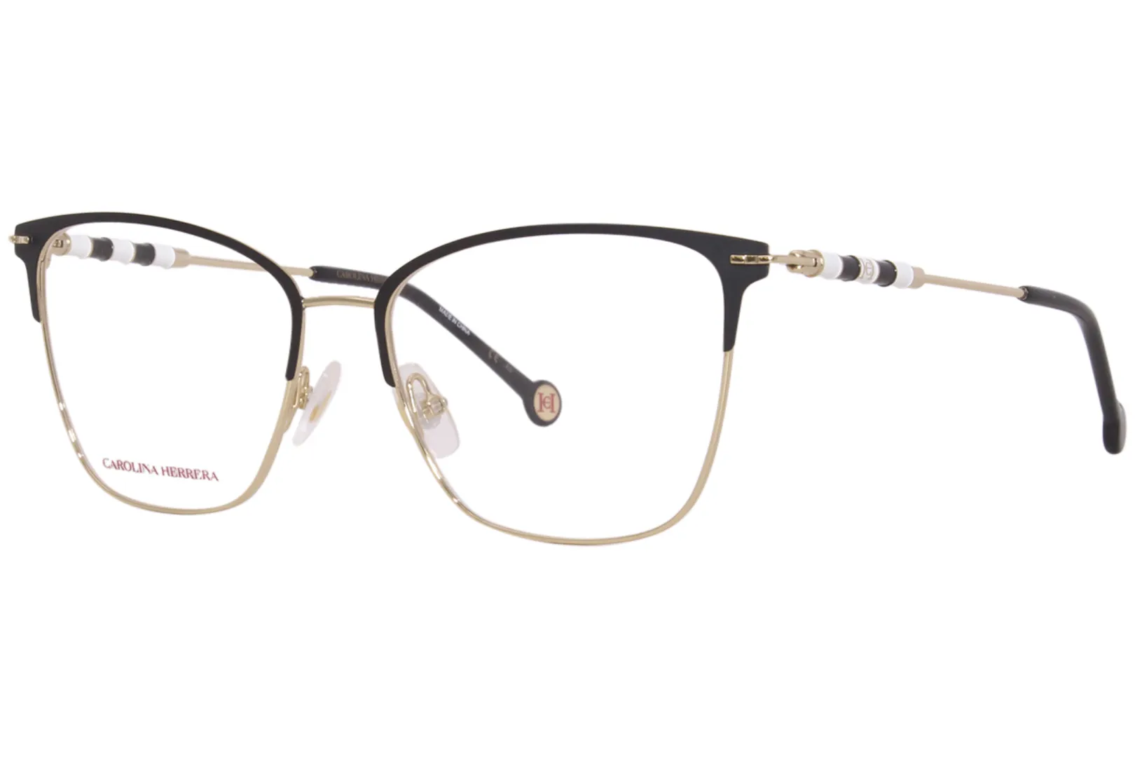 Carolina Herrera CH/0040 Eyeglasses Women's Full Rim Rectangle Shape