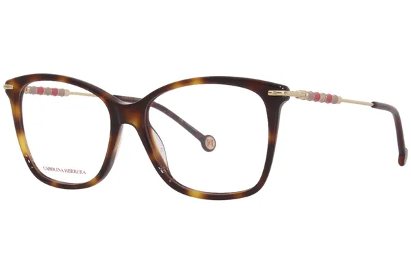 Carolina Herrera CH/0042 807 Eyeglasses Women's Black Full Rim 54-16-140