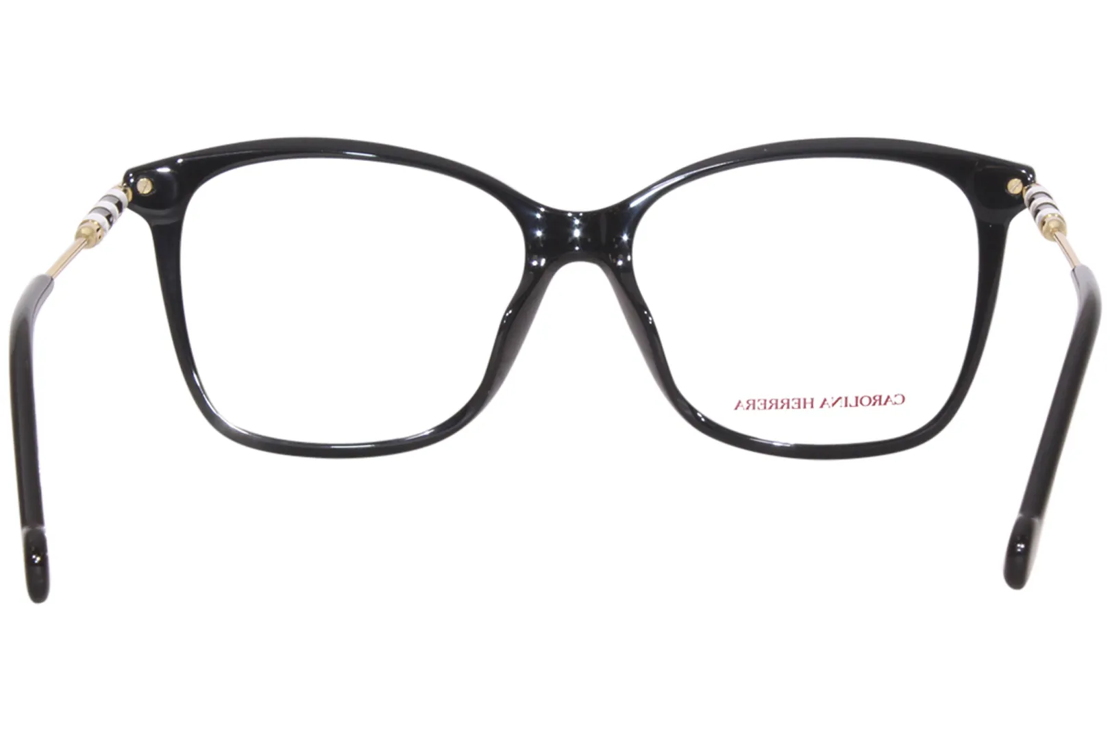 Carolina Herrera CH/0042 807 Eyeglasses Women's Black Full Rim 54-16-140