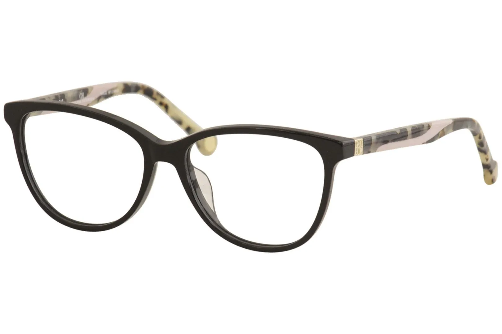 Carolina Herrera Eyeglasses VHE770K 0752 Tortoise/Pink 53-15-135mm