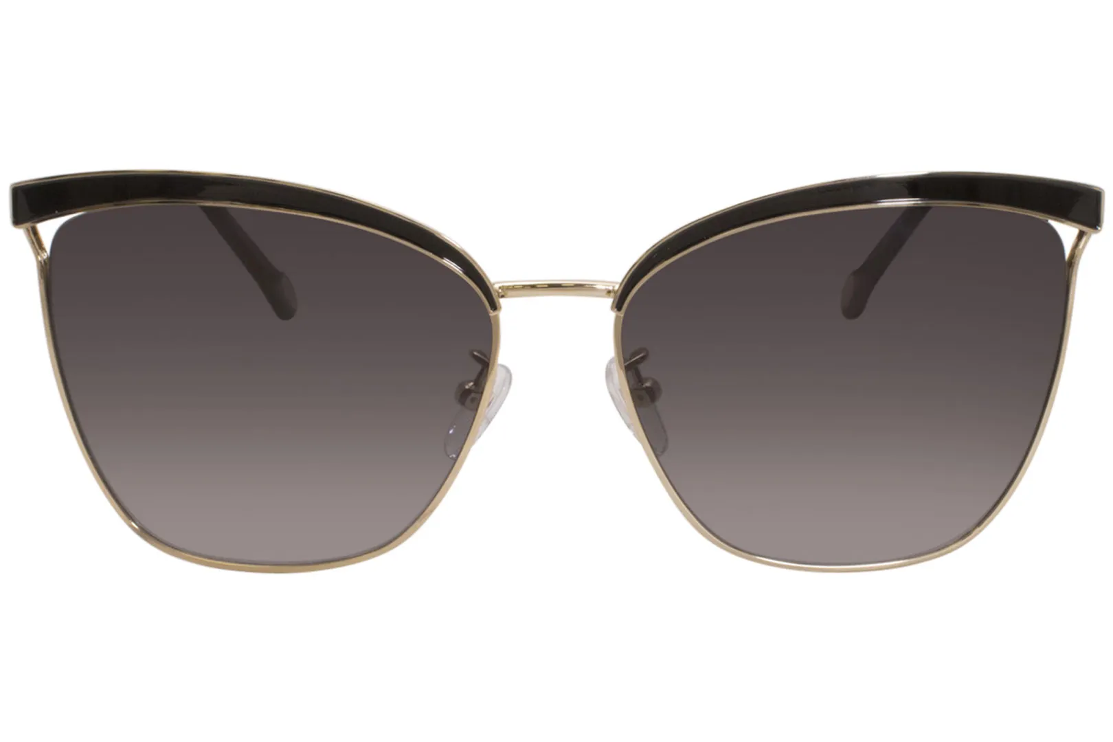 Carolina Herrera Sunglasses SHE151 0301 Black-Gold/Grey Gradient 59-15-140mm