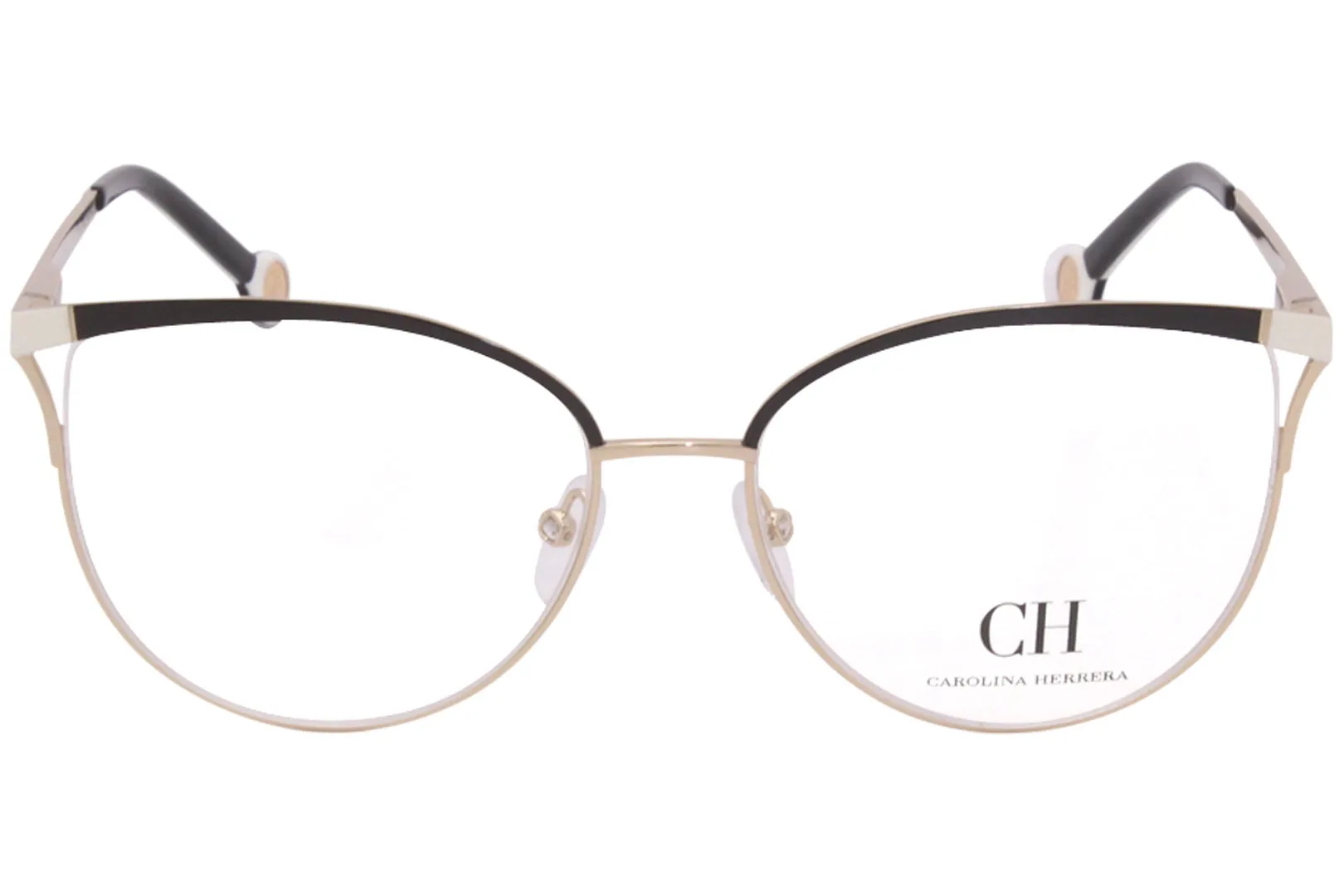 Carolina Herrera VHE156K Eyeglasses Women's Full Rim Cat Eye Optical Frame