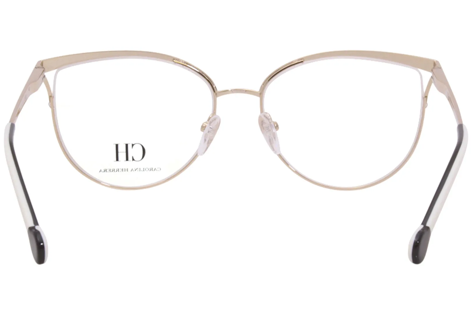 Carolina Herrera VHE156K Eyeglasses Women's Full Rim Cat Eye Optical Frame