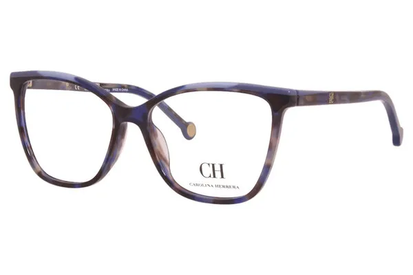 Carolina Herrera VHE835K Eyeglasses Women's Full Rim Cat Eye Optical Frame