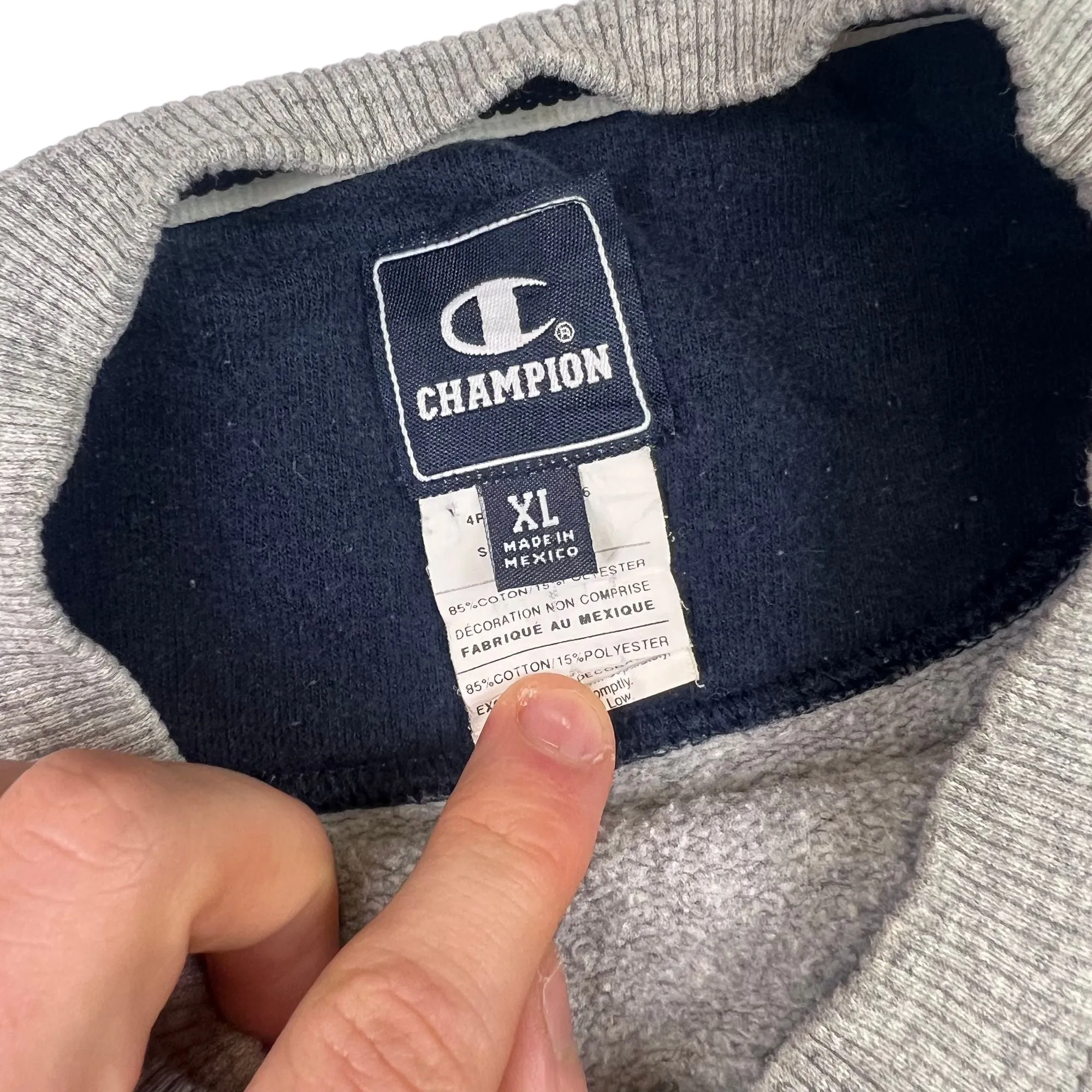 Champion Crewneck Sweatshirt Grey