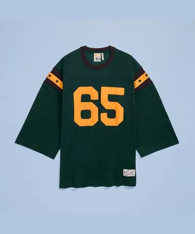 Champion Men's Champion Crewneck Football T-Shirt Dark Green L