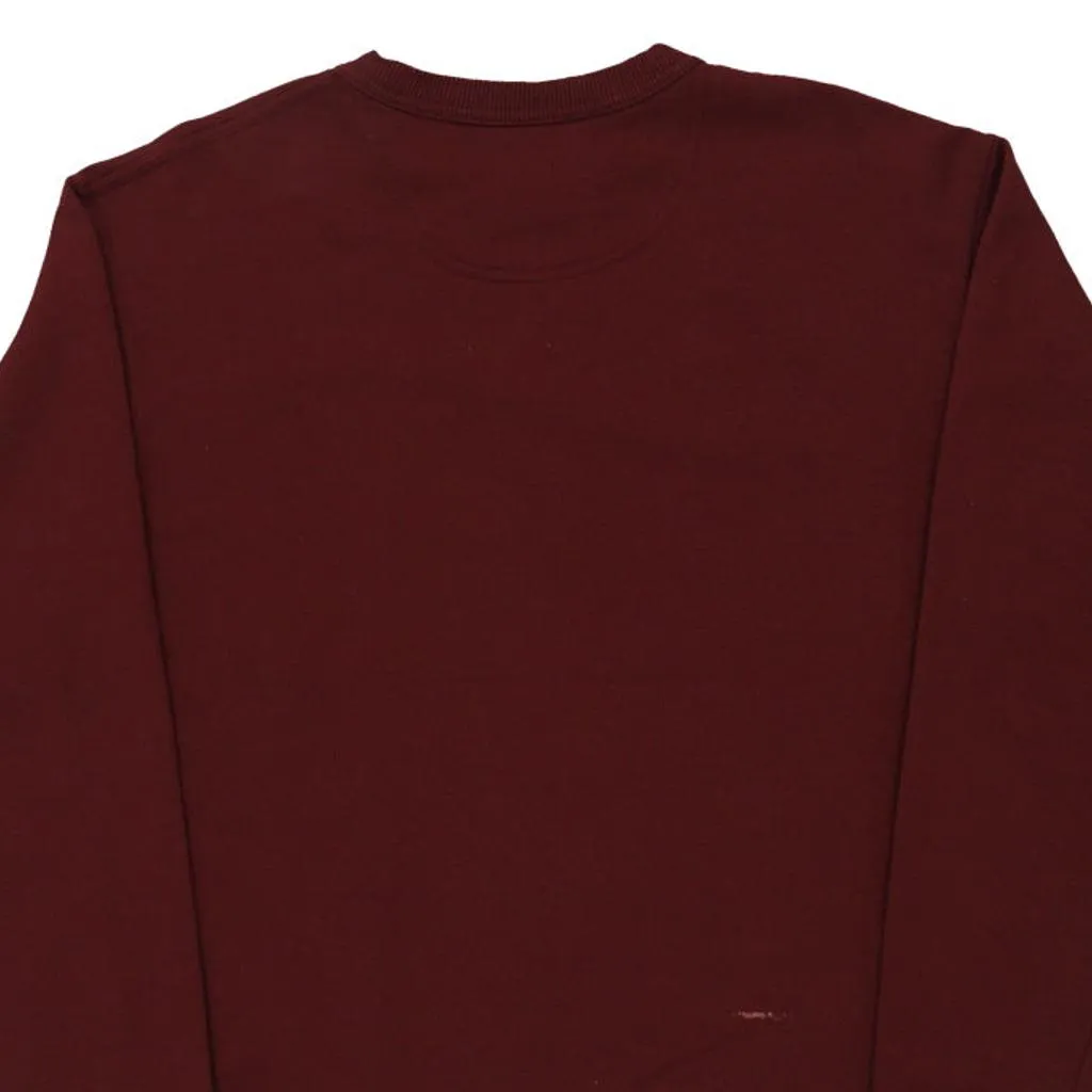 Champion Sweatshirt - Medium Burgundy Cotton Blend